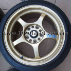 JDM Gram Lights Gold 57C Rays Wheels 16 inch 5 Lug 5x114.3 